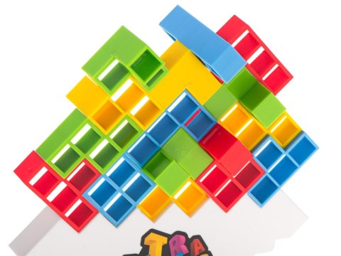 Gra zręcznościowa montessori gra logiczna układanka balansująca klocki