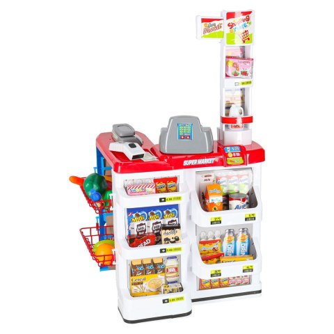 Sklep dla dzieci supermarket stragan wózek na zakupy akcesoria