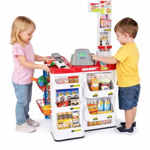 Sklep dla dzieci supermarket stragan wózek na zakupy akcesoria