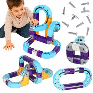 Magnetic Track Go! — tor magnetyczny z pojazdem, 54 elementy