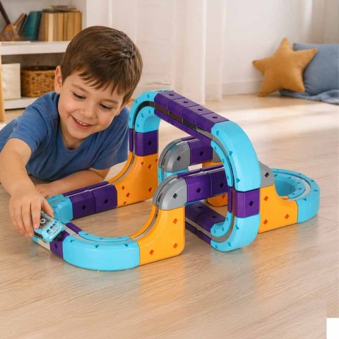 Magnetic Track Go! — tor magnetyczny z pojazdem, 54 elementy