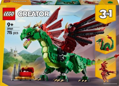 LEGO Creator 3 w 1 31161 Średniowieczny smok