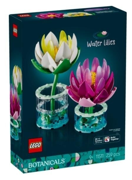 LEGO Botanicals 11511 — Lilie wodne