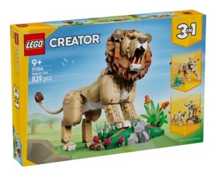 LEGO Creator 3 w 1 31386 — Dzikie zwierzęta: Dumny lew