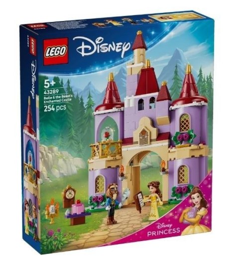 LEGO Disney Princess 43289 — Zaczarowany zamek Pięknej i Bestii