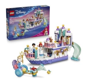 LEGO Disney Princess 43299 — Królewska łódź weselna Arielki