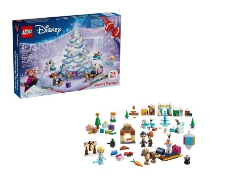LEGO Disney Kraina lodu 43273 — Kalendarz adwentowy na 2025 rok