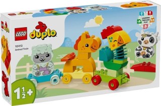 LEGO DUPLO 10412 — Mój pierwszy pociąg ze zwierzątkami