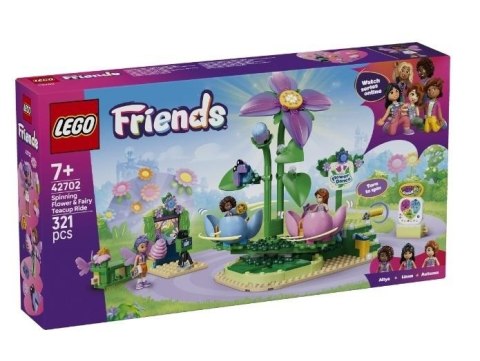 LEGO Friends 42702 — Wróżkowa karuzela z kwiatami
