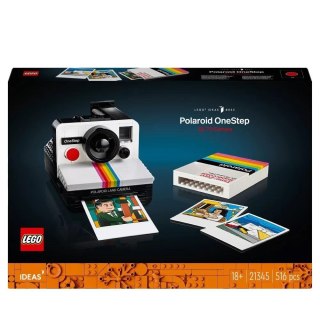 LEGO Ideas 21345 — aparat Polaroid OneStep SX-70, 516 elementów