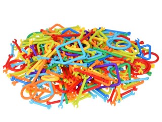 Smart Sticks — patyczki i łączniki konstrukcyjne, 300 elementów ZA6325