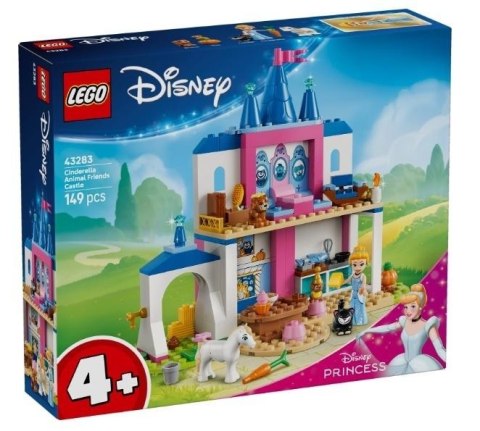 LEGO Disney Princess 43283 — Zamek Kopciuszka i jej zwierzęcych przyjaciół