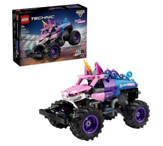 LEGO Technic 42220 — Monster Jam Sparkle Smash z napędem pull-back