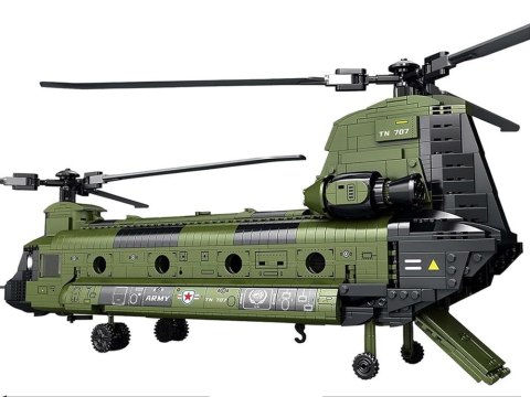 Reobrix CH-47 Chinook – śmigłowiec transportowy z klocków ZA5802